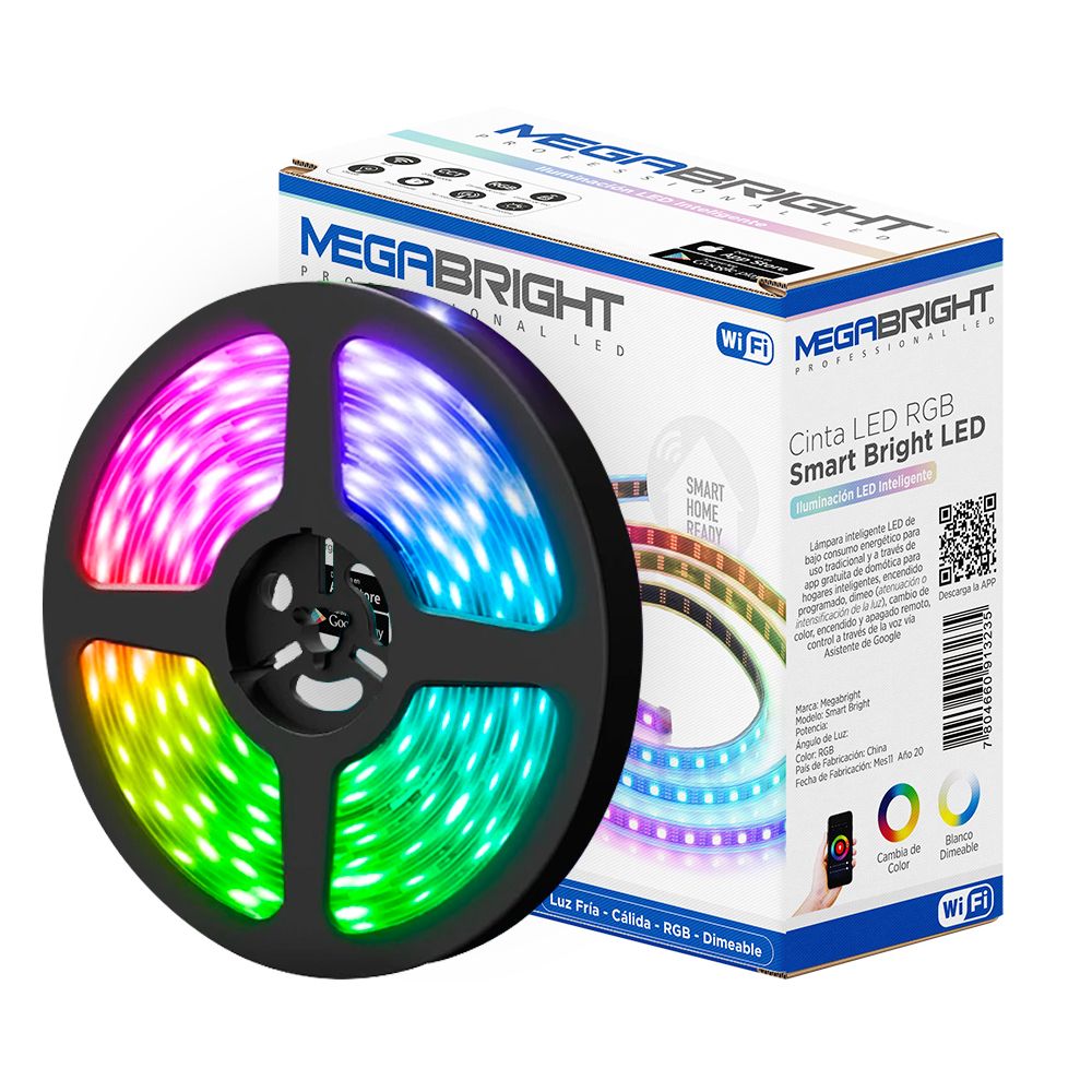 Rollo Led Smart RGB Inteligente