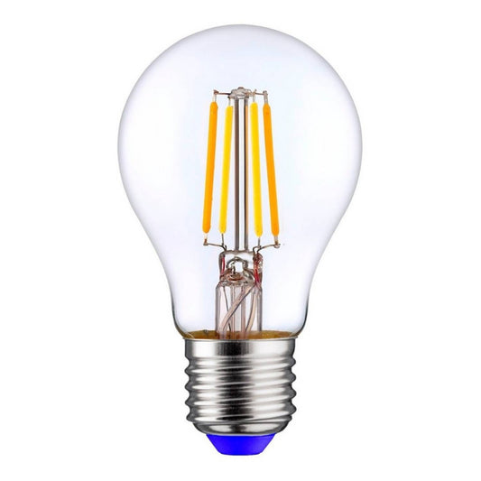 Ampolleta LED Classic,Vintage Tipo Bola A60,Luz Blanca Cálida,7 Watt,E-27