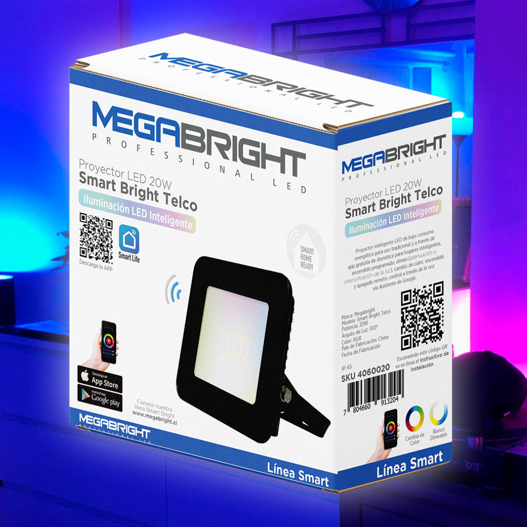 Foco Halogeno Led Smart RGB inteligente